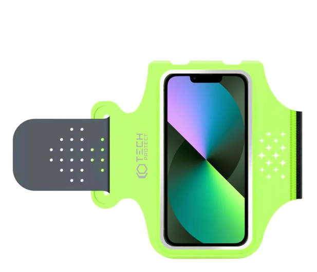 TECH-PROTECT Uniwersalna Opaska Sportowa na Ramię M1 (do 6.8") zielona 9589046924828 - 1129724 - zdjęcie